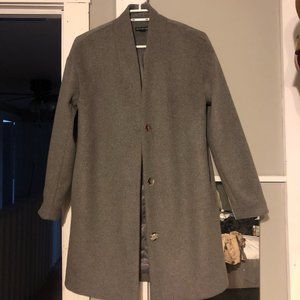 Grey Peacoat Never Been Worn